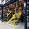 H steel Mezzanine Platform Racking Industrial Mezzanine Structural Steel Mezzanine Floor mezzanine shelf racking system