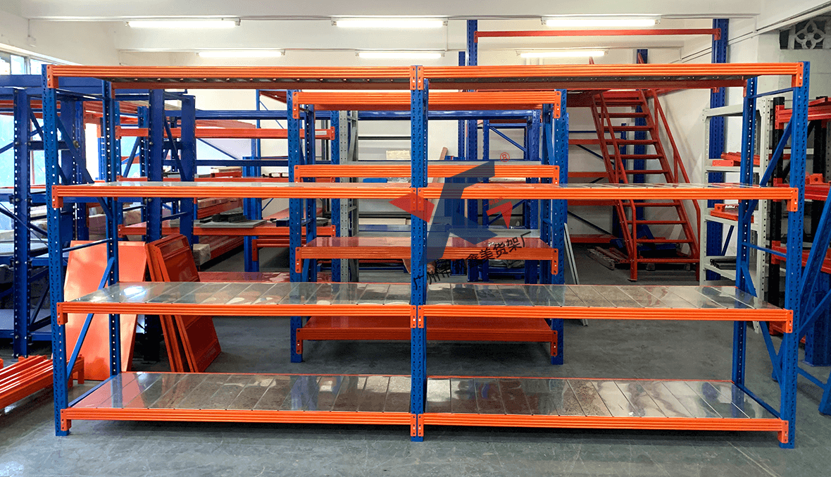 Warehouse Racking Galvanized Sheet Metal shelving steel storage rack warehouse shelves