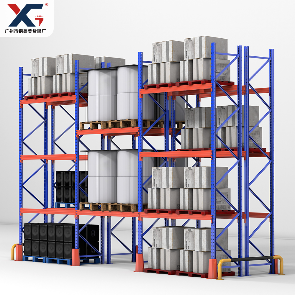 Heavy Duty Pallet Racking Steel Metal Warehouse Storage Teardrop Racks for Industrial Warehouse Storage Rack
