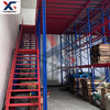 Multi Tier Racking Supported Mezzanine For Warehouse Storage