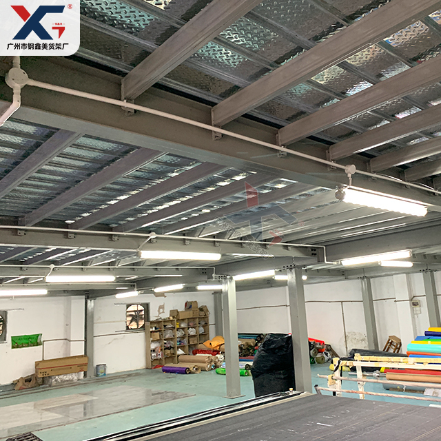 H steel Mezzanine Platform Racking Industrial Mezzanine Structural Steel Mezzanine Floor mezzanine shelf racking system