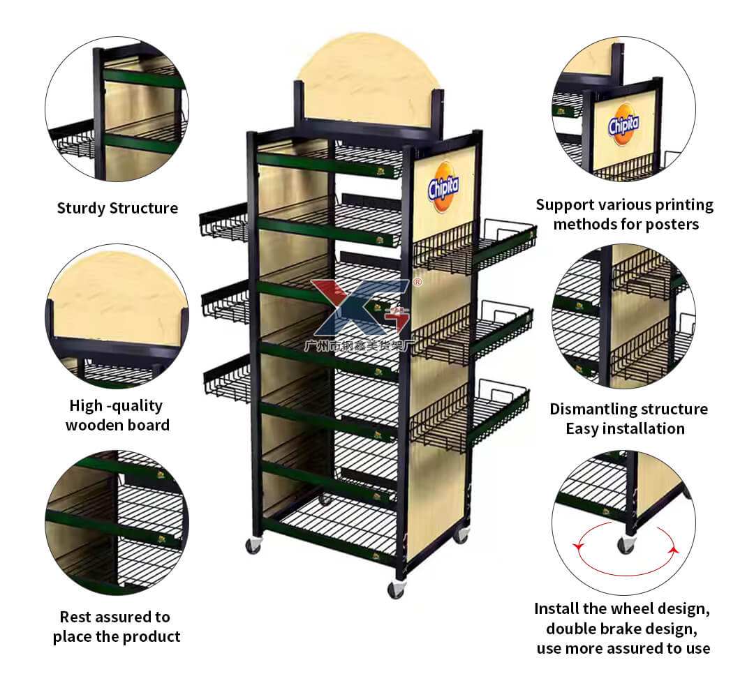 wooden display racks (8)