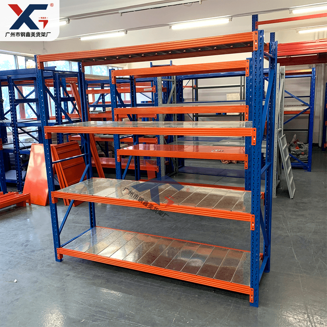 Warehouse Racking Galvanized Sheet Metal Shelving Steel Storage Rack Warehouse Shelves