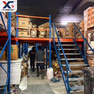 Industrial-Grade Steel Mezzanine Platform for UAE Logistics & Storage Hubs | GXM SHELVING AND RACKING 