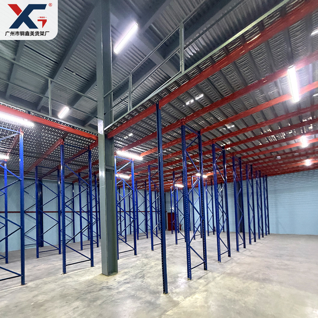 Heavy-Duty Rack-Supported Mezzanine Floor System (Dubai & Middle East Compliant) | GXM SHELVING AND RACKING 