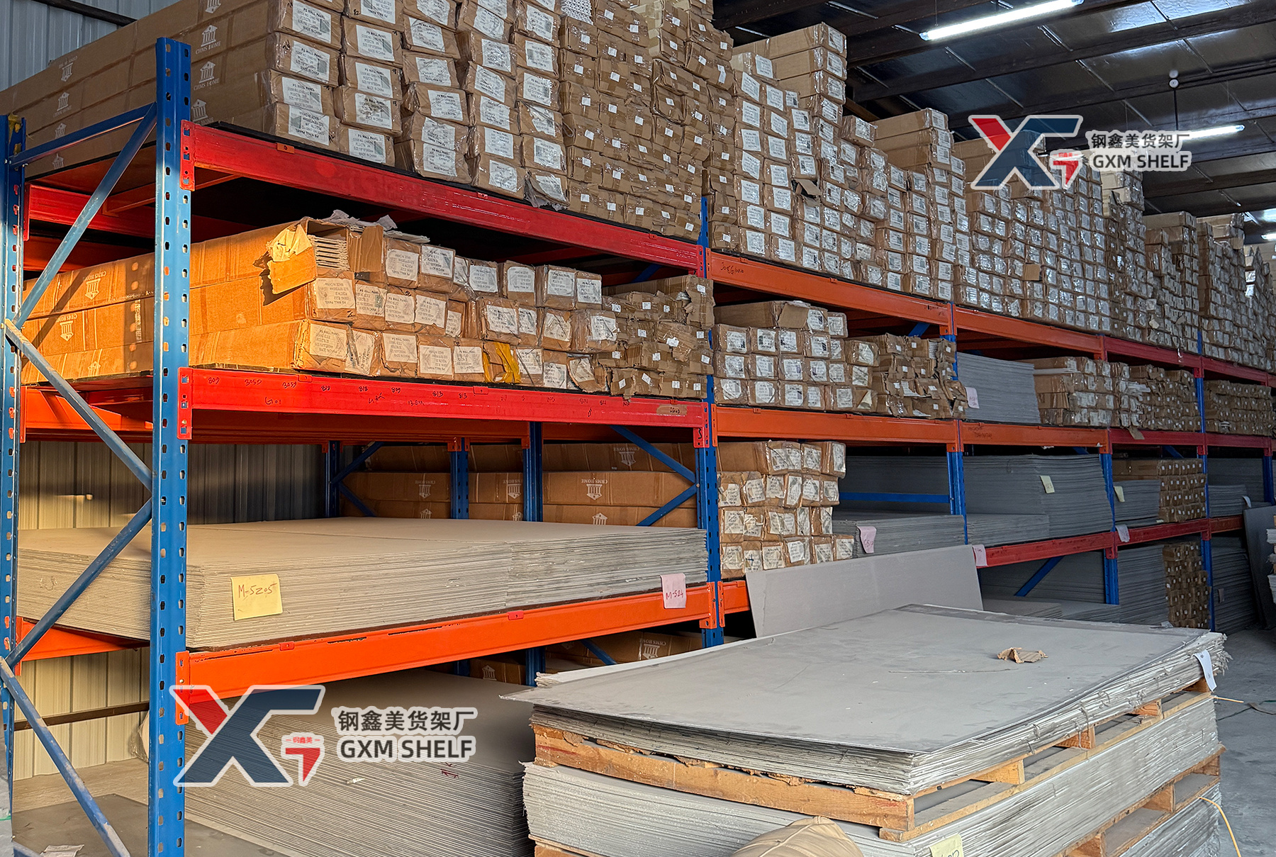 Heavy duty pallet racking installation in Ajman warehouse-05