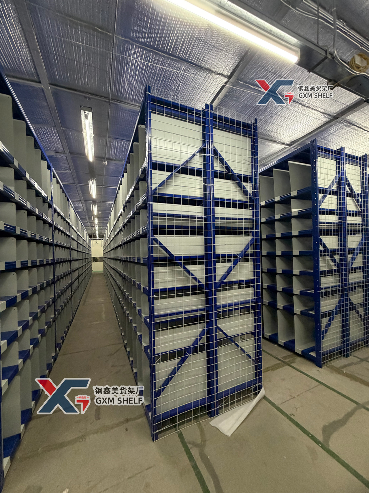 Medium-duty shelving system installed in i-Fashion apparel warehouse in the Philippines-07