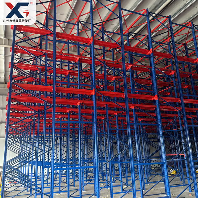 Heavy-Duty High-Density Drive-In Pallet Racking System for Saudi Arabia Warehouses | GXM SHELVING AND RACKING 