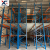 Integrated Heavy-Duty Pallet Racking & Steel Mezzanine Platform | Custom Warehouse Storage Solution | GXM SHELVING AND RACKING 
